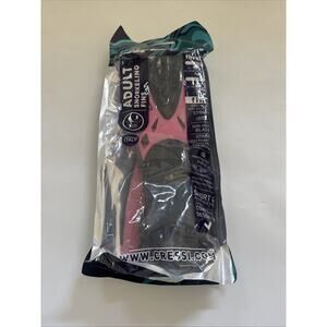 Cressi Tonga Snorkeling ADJUSTABLE Fins PINK L/XL Made in Italy Travel Light